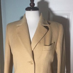 Pristine Marvin Richards camel hair long coat